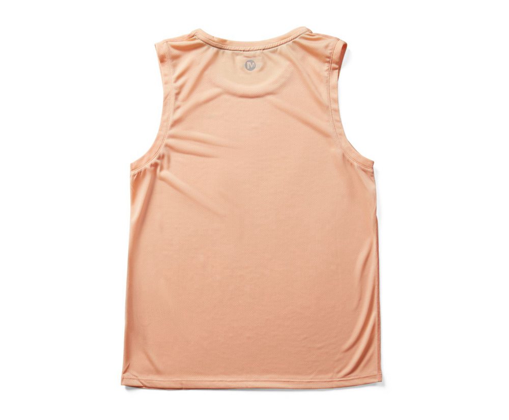 Sem Mangas Senhora - Merrell Entrada Tank - Laranja - WEX405283